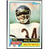 Image 1 : 1981 TOPPS Walter Payton (HOF)