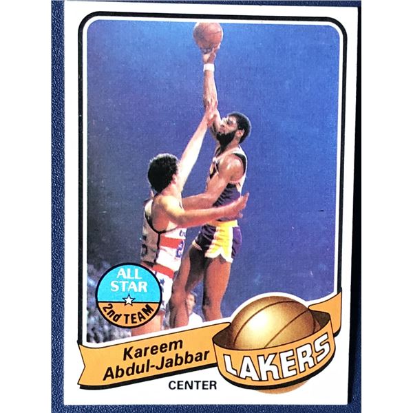1979-80 TOPPS Kareem Abdul-Jabbar (HOF)