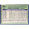 Image 2 : 1982 TOPPS Mike Schmidt (HOF) autographed