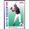 Image 1 : 1992 SCORE Manny Ramirez rookie card