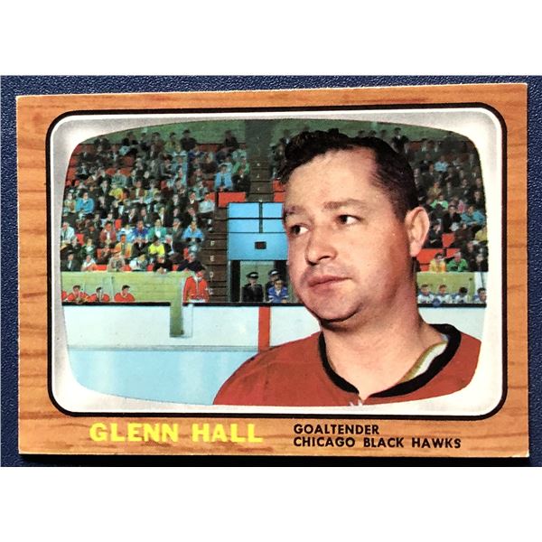 1966-67 O-PEE-CHEE Glenn Hall (HOF)