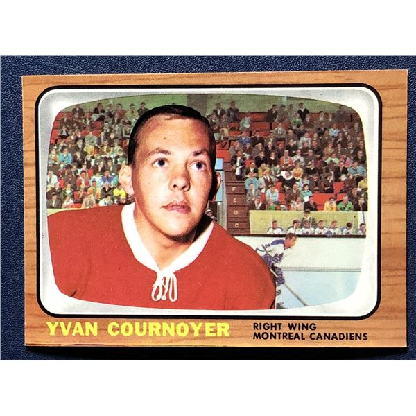 1966-67 O-PEE-CHEE Yvan Cournoyer (HOF)