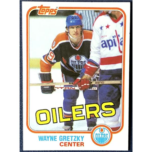 1981-82 TOPPS Wayne Gretzky (HOF)