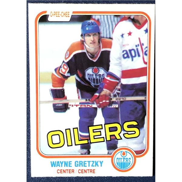 1981-82 O-PEE-CHEE Wayne Gretzky (HOF)