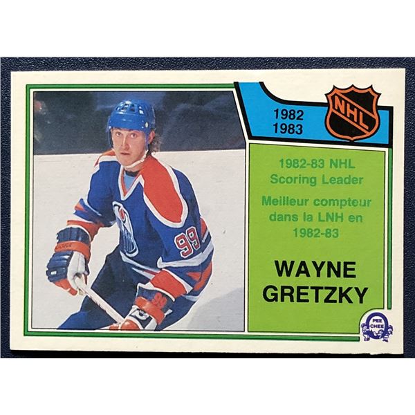1983-84 O-PEE-CHEE Wayne Gretzky (HOF) LL