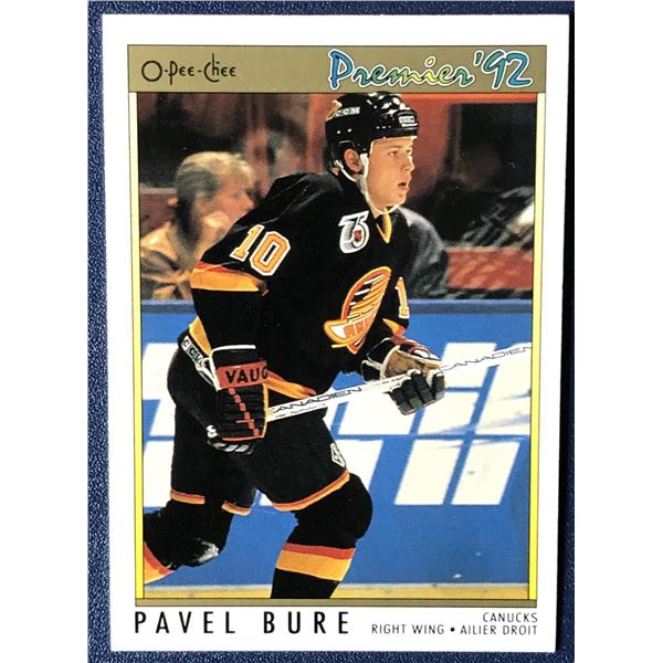 1991-92 O-PEE-CHEE PREMIER Pavel Bure (HOF) rookie card