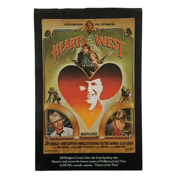 Hearts of the West (1975) Window Card