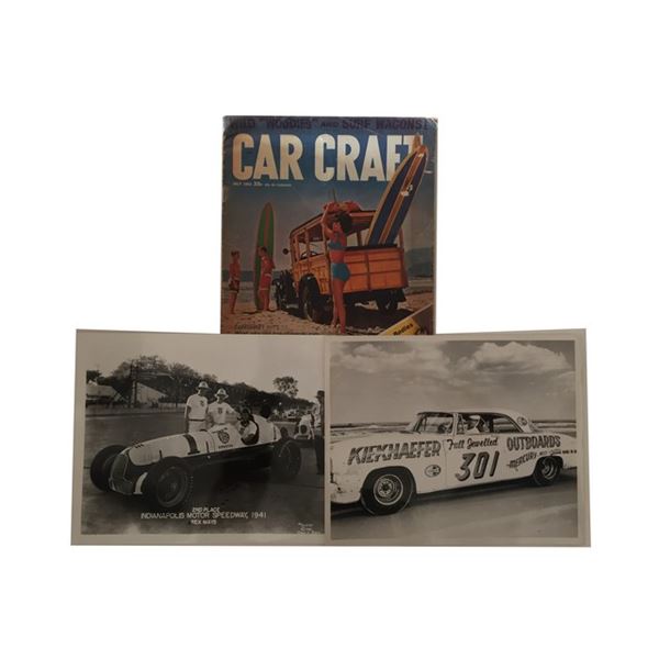 Vintage 1955 Car Racing Photos