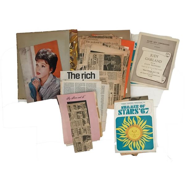 Judy Garland Scrapbook Collection