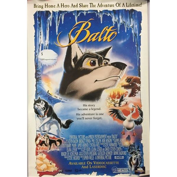 Balto (1995) Movie Poster