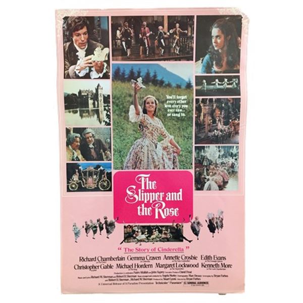 The Slipper and the Rose: The Story of Cinderella (1976) Window Card