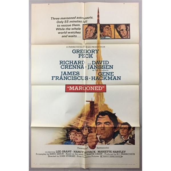 Marooned (1969) One Sheet Litho Poster