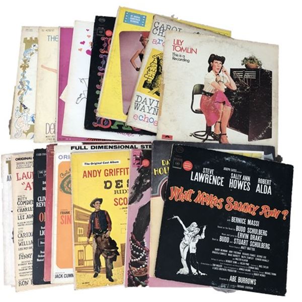 Collection of Movie Soundtrack Albums (1960s-1980s)