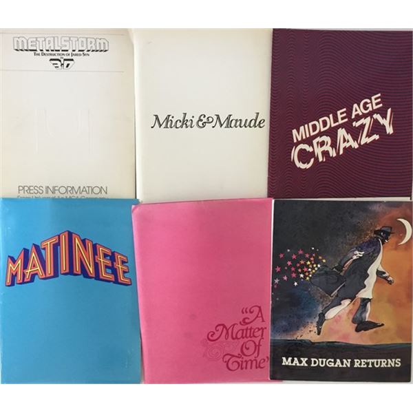 Collection of Press Kits and Publicity Stills