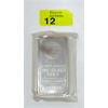 Image 1 : 10 Oz .999+ Silver Engelhard Serial Numbered Bar 
