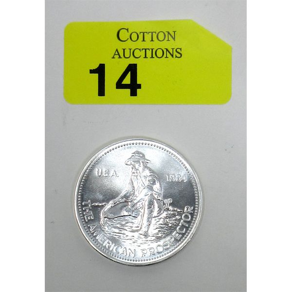 1 Oz .999+ Silver 1984 Engelhard Round 
