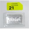 Image 2 : 1 Oz .999 Silver Coca-Cola 2-Sided Bar 