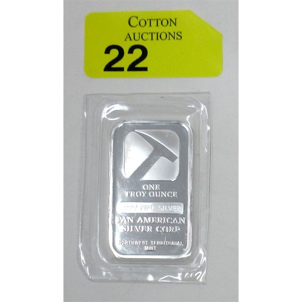 1 Oz .999 Silver NWTM Bar  