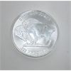 Image 2 : 1 Oz .999 Silver Indigenous/Buffalo 2-Sided Art Round  