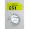 Image 1 : 1 Oz .999 Silver 2013 African Wildlife Elephant Coin 
