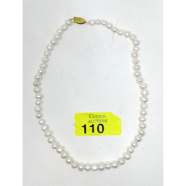 New Genuine Akoya Freshwater Pearl Necklace