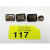 Image 1 : 45.5 CTW Loose Smokey Quartz Gemstones