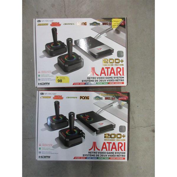 2 My Arcade Atari Retro Game Station Pro - Customer returns 