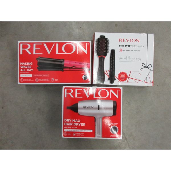 3 Revlon Hair Styling Tools