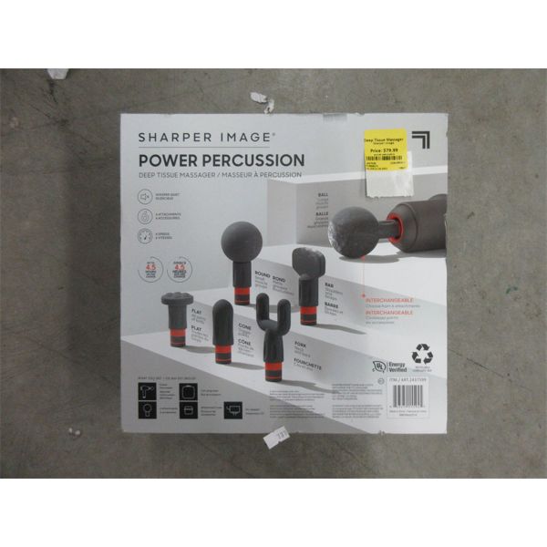 Sharper Image Power Percussion Deep Tissue Massager