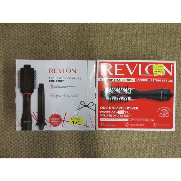 2 Revlon Hair Styling Tools