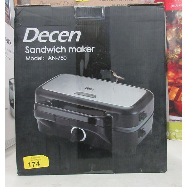 Decen Sandwich Maker - Model: AN-780