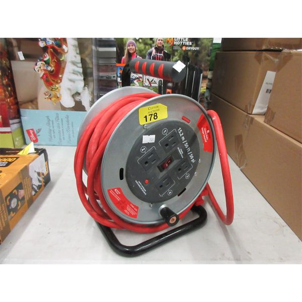 Heavy Duty Link 2 Home Extension Cord Reel