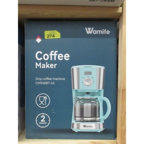 New Wamife 12 Cup Coffee Maker - Blue
