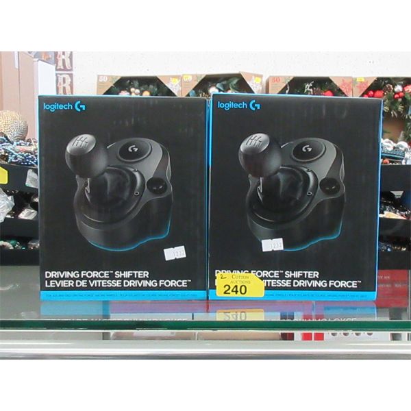 2 Logitech Driving Force Shifters