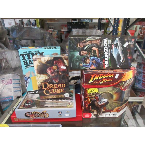 6 Assorted Games - Majority are unsealed