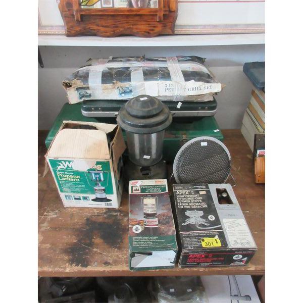 8 Assorted Camping Equipment 