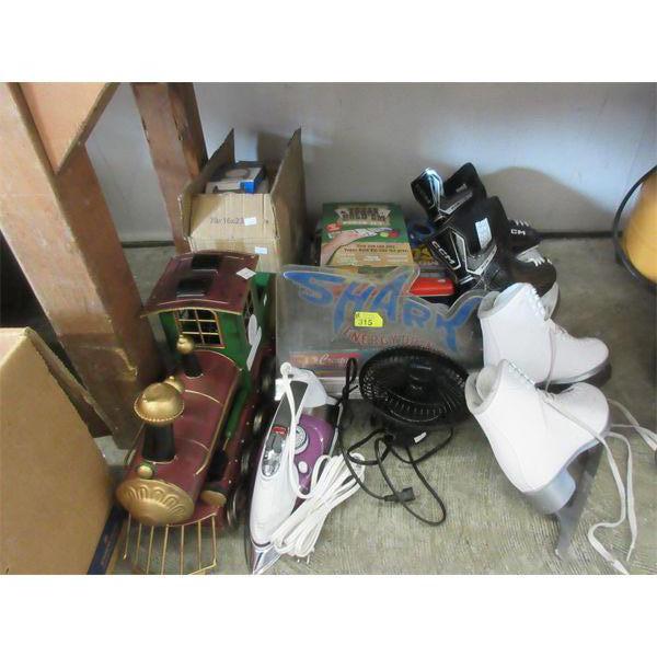 Shark Energy Sign & 9 Assorted Household Goods