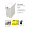 Image 1 : 2 New White Parcelock Lock Boxes - 14" x 2" x 31" tall