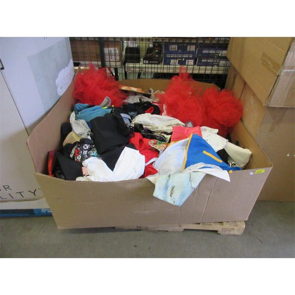 Skid of Clothing and Soft Household Goods