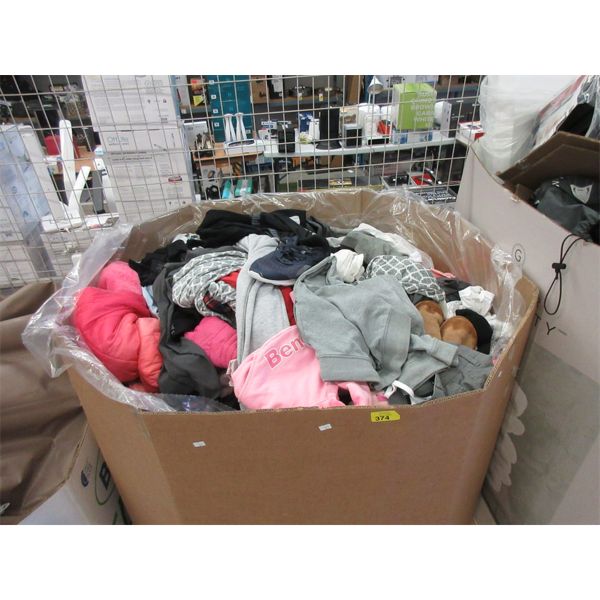Skid of Clothing and Soft Household Goods