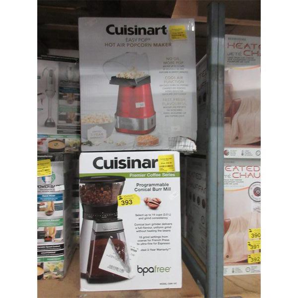 Cuisinart Coffee Grinder & Hot Air Popper