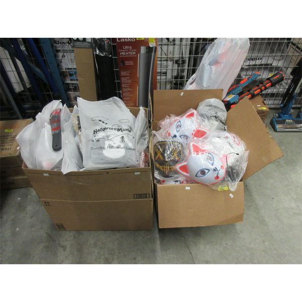 2 Boxes of 50 Illuminated Costume Face Masks 