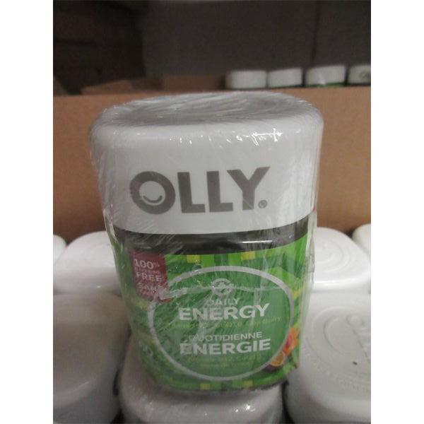 Case of 90+ Olly Daily Energy Gummy Vitamins 