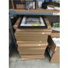 Image 2 : 20 New Black Picture Frames with White Matting