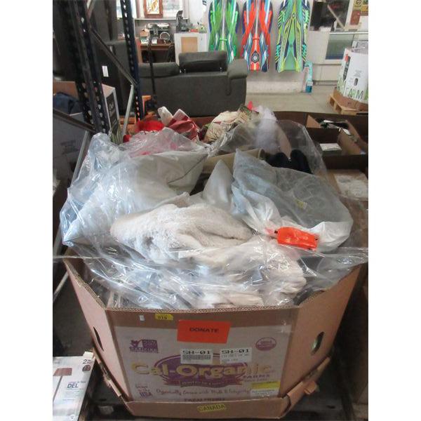 Skid of Assorted Customer Return Bedding