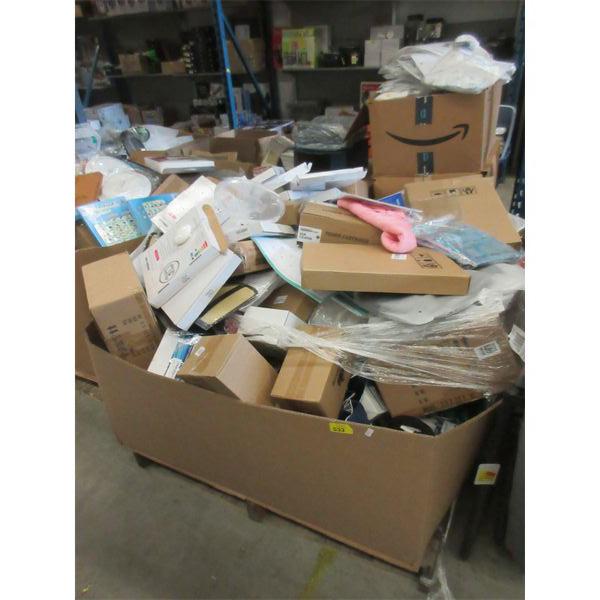Skid of Assorted Amazon Overstock Goods