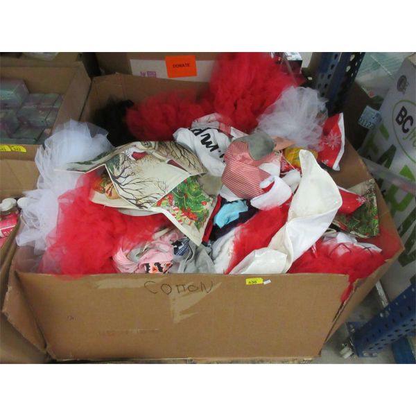 Skid of Clothing and Soft Household Goods