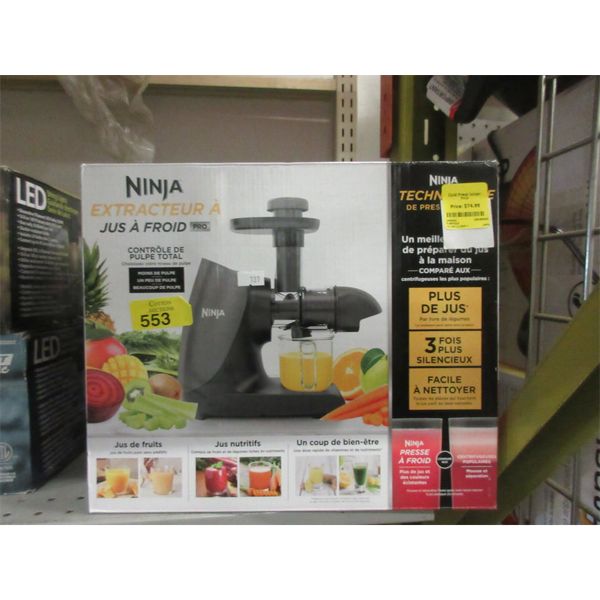 Ninja Cold Press Juicer Pro - Total Pulp Control