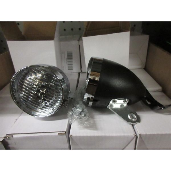 34 New Retro Style Bicycle Headlights