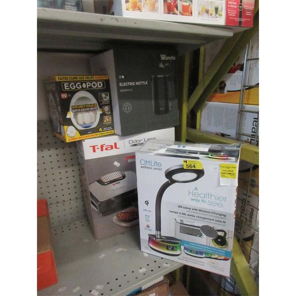 3 Small Kitchen Appliances & 1 OttLite LED Lamp
